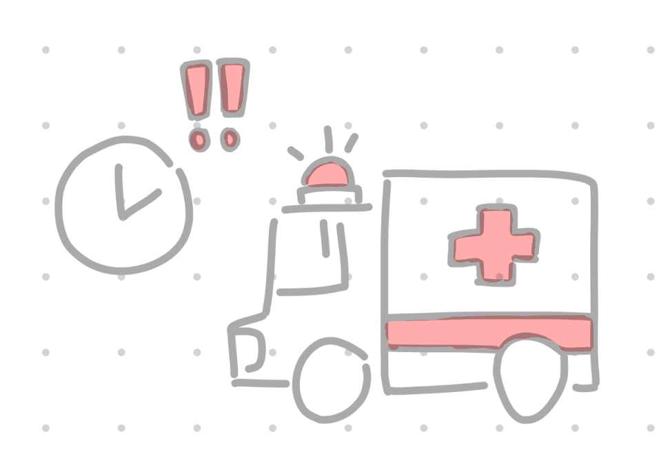 Emergency support arrives too late