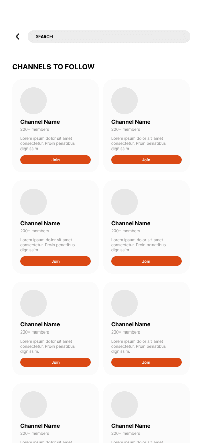 Channels to Follow